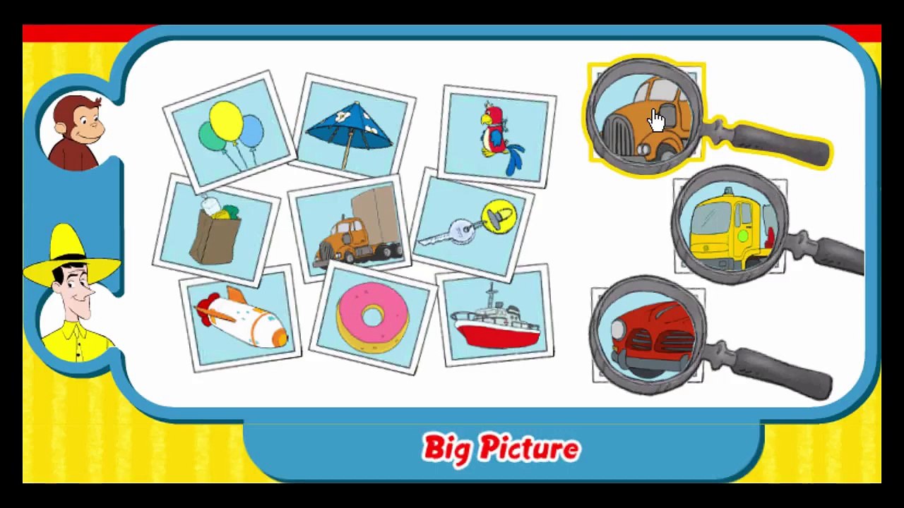 Curious George Zoomazing Cartoon Animation PBS Kids Game Play ...