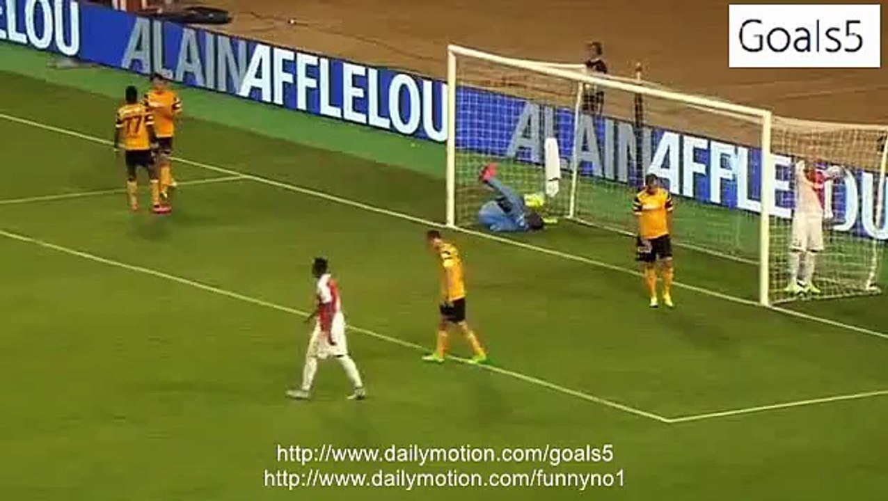Layvin Kurzawa Goal AS Monaco 2 - 0 Young Boys Champions League 4-8-2015