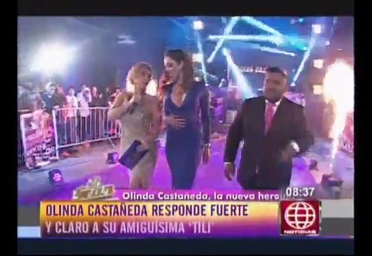 El gran show : Olinda Castañeda dedica su debut a Tilsa Lozano