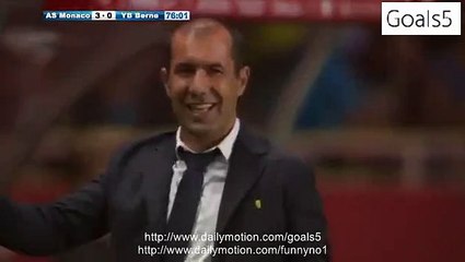 Stephan El Shaarawy Goal AS Monaco 4 - 0 Young Boys CChampions League 4-8-2015