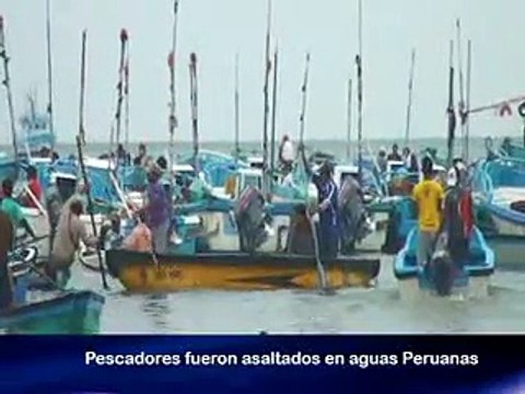 Pescadores asaltados en Peru