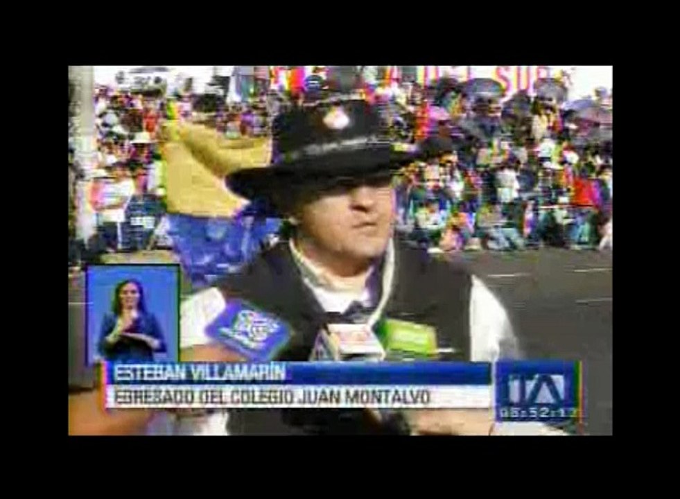 Bandas de Guerra de colegios quiteños volvieron a las calles