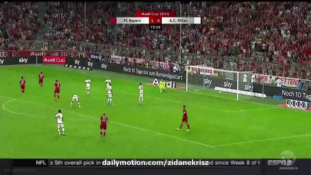 Mario Götze 2-0 HD - FC Bayern v. AC Milan - Audi Cup 04.08.2015 HD