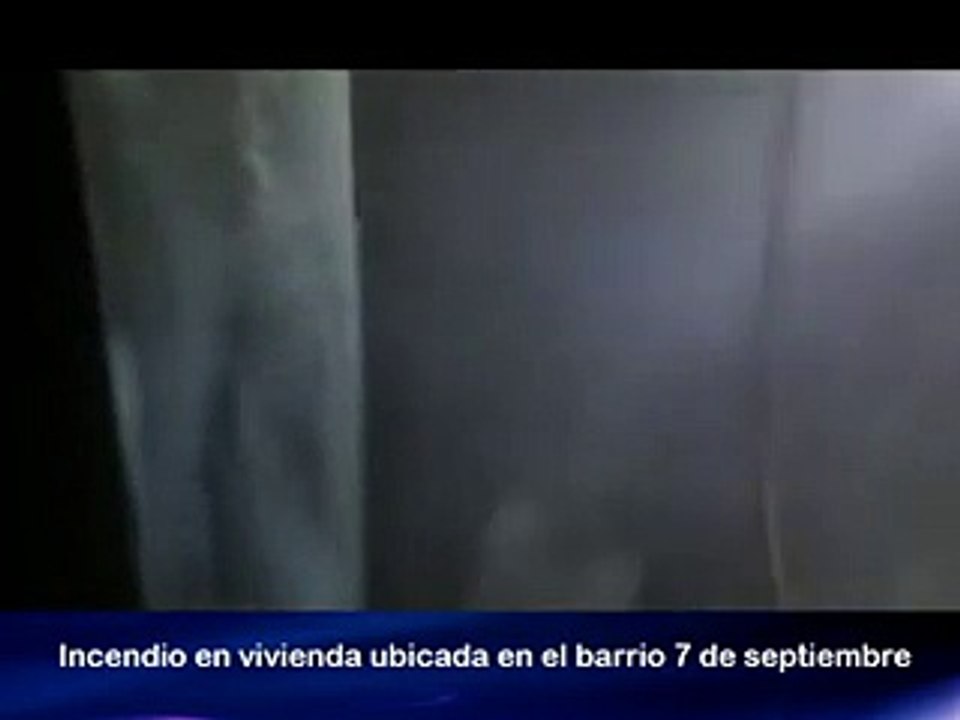 Incendio Barrio