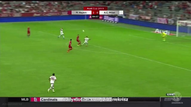 Robert Lewandowski 3-0 HD | FC Bayern München v. AC Milan - Audi Cup 04.08.2015 HD