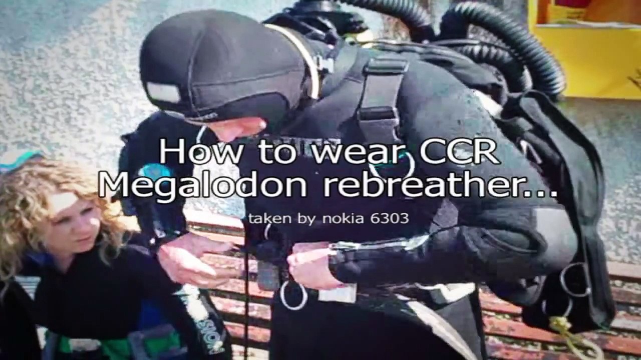 Artur Kozlowski - How to wear CCR Megalodon Rebreather