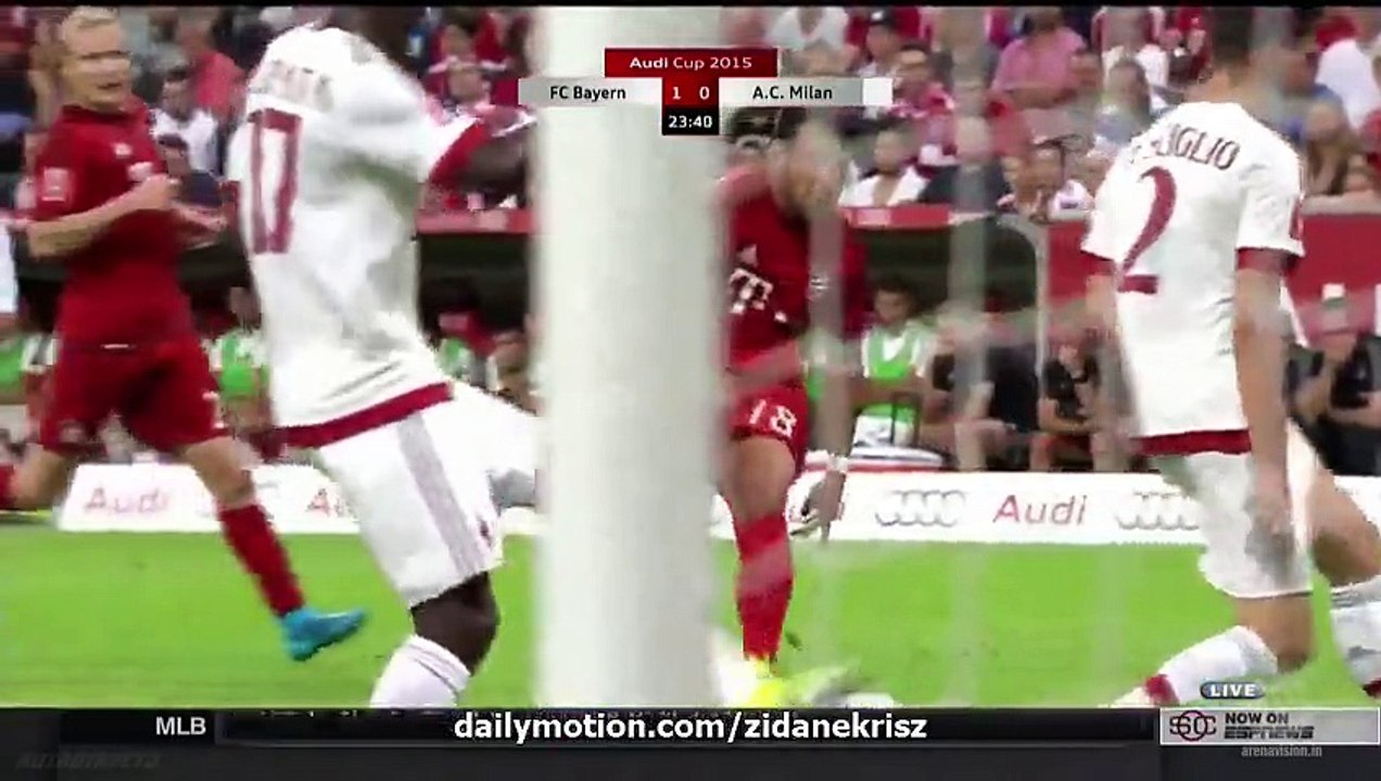 FC Bayern München 3-0 AC Milan HD _ Full English Highlights - Audi Cup 04.08.2015 HD