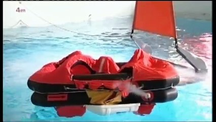 Holland Marine Hardware - Seasafe liferaft test