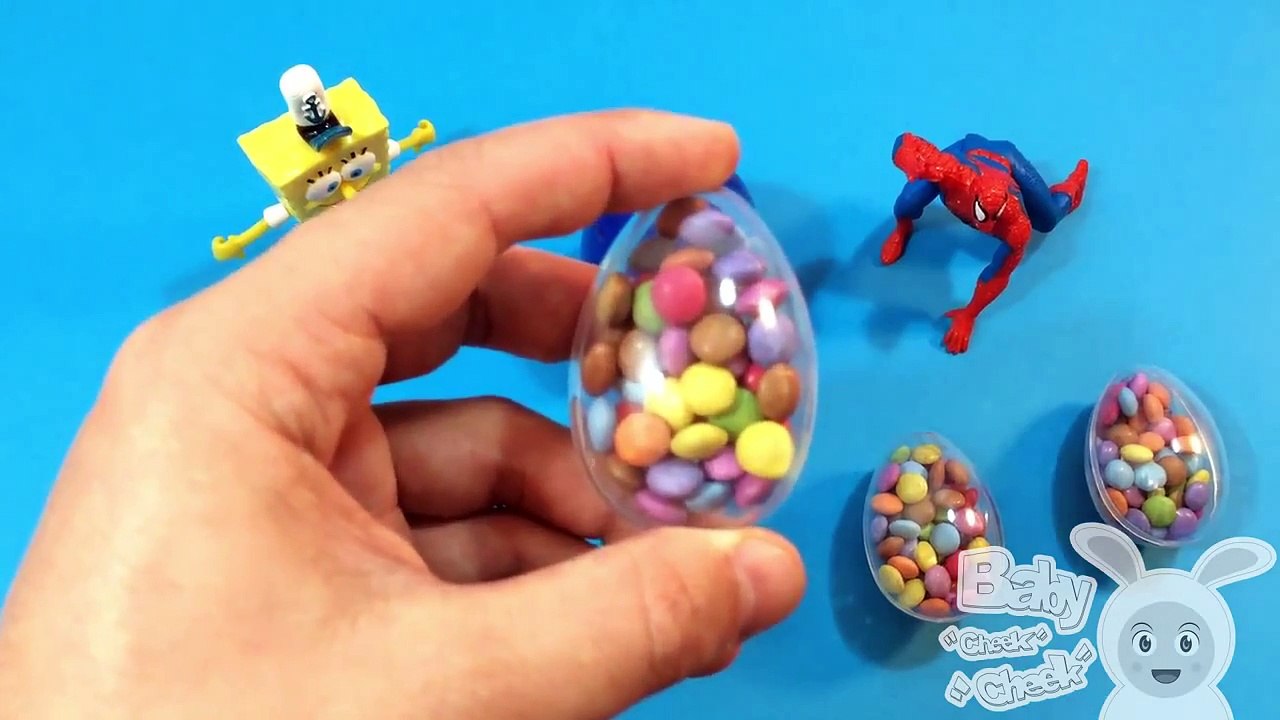 Spiderman Cartoon Surprise Egg