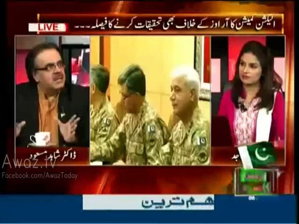 Dr. Shahid Masood demands to throw Sindh govt to Arabian Sea