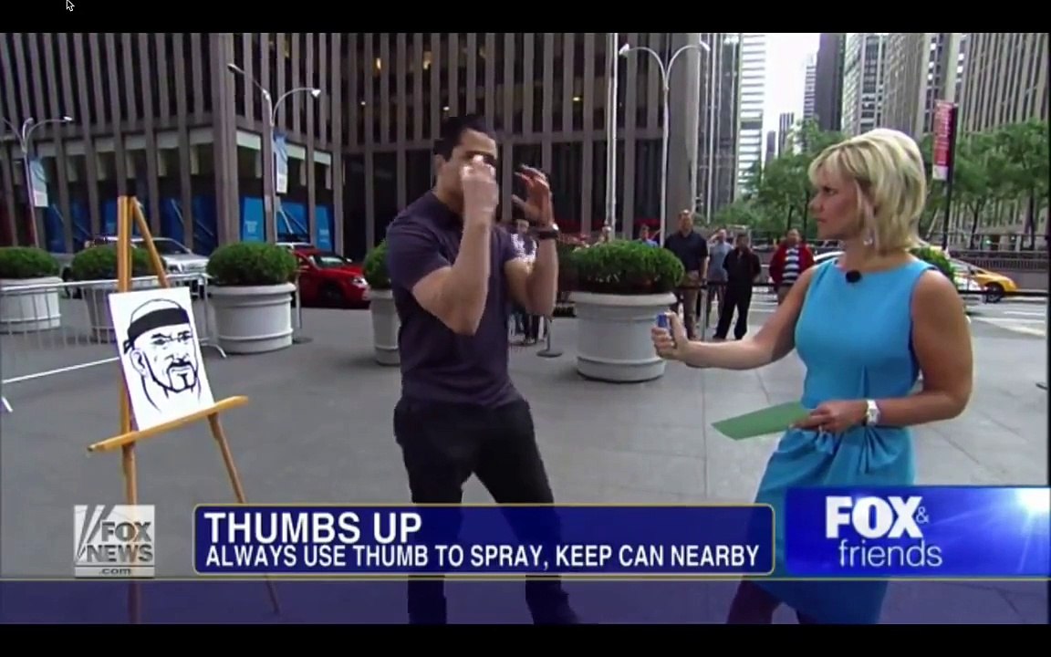 SABRE Pepper Spray: How To Use It - Fox & Friends!
