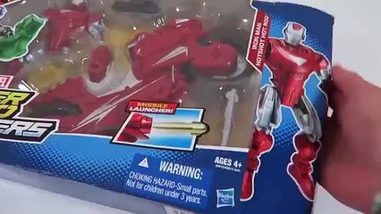 Iron Man Hotshot Hot Rod Marvel Super Hero Mashers Action Figure with Paw Patrol Chase!