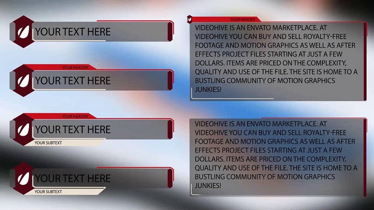 After Effects Project Files - Hexagon Lower Third - VideoHive 7931433