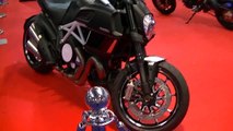 Ducati Diavel Super bike motorcycles at the motor show 2015