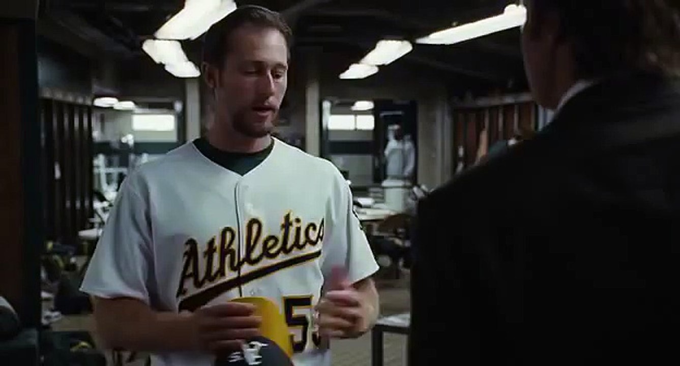 Moneyball scene -  And I just want to let you know...