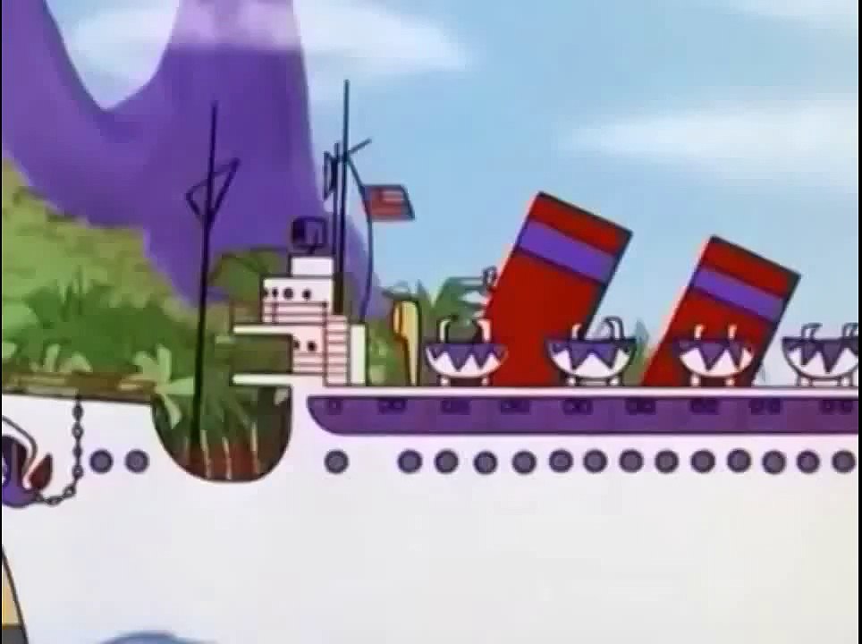 Tom and Jerry Cartoon Surf Bored Cat