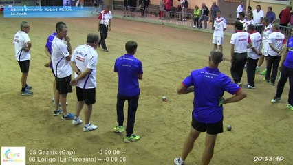 Mène 10, Finale du 38ème Souvenir Robert Millon, Sport Boules, Gap 2015