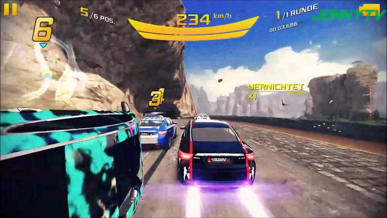 Asphalt 8 Airborne - Geely GC9 - Mauerbesteigung #10 (JonnyTV)