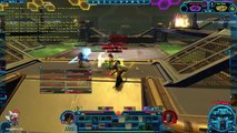 SWTOR Jedi Consular Shadow PVP Gameplay @ 15 Infiltration Spec in Huttball