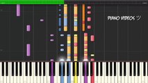 Propuesta indecente - Romeo Santos Piano Tutorial - Piano videos ツ