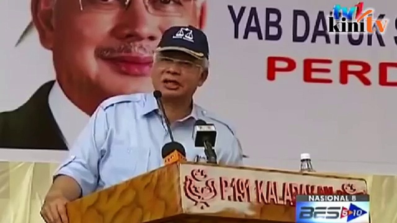 Najib ikrar tak akan tunduk tekanan letak jawatan
