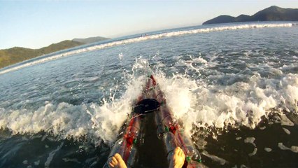 Caiaque PET Reciclado em Ubatuba, SP, Brasil, Julho, 2015, Parte (7)