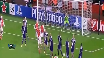 Arsenal vs Anderlecht 3-3 , Anderlecht vs Arsenal 3-3 05/11/2014 All Goals And Highlights