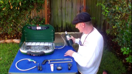 Coleman Stove Rigid Propane Line Conversion to Flexible