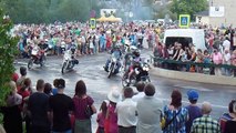 Saldus novada svētki. Motociklu parāde 2013
