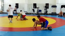 Greco-Roman wrestling. International youth sports camp Varna, Bulgaria 2013