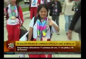 Olimpiadas especiales: Delegación peruana obtuvo 38 medallas en Los Ángeles [Video]