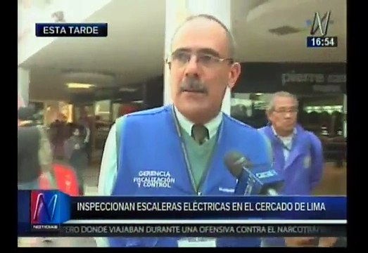 Municipalidad de Lima realiza inspecciones a escaleras eléctricas y ascensores