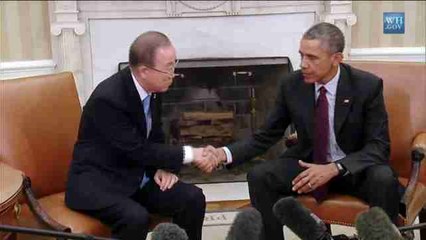 El cambio climático marca la agenda del encuentro entre Obama y Ban Ki-moon