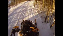 GoPro HD Cam Ski-doo Trail Riding & Jumping