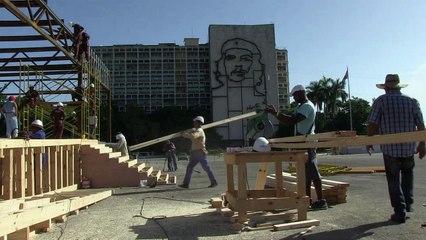 El papa dará misa junto a imagen del Che