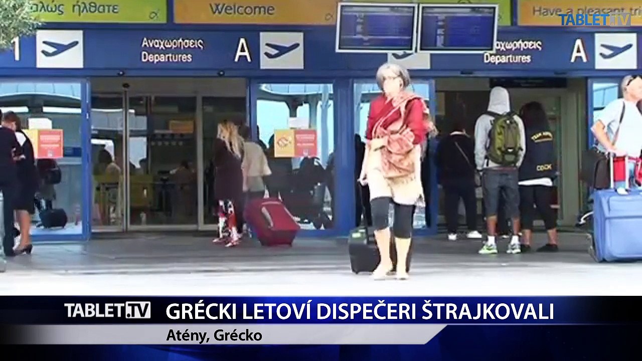 Letoví dispečeri v Grécku vyhlásili štvorhodinový štrajk