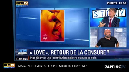 Gaspar Noé revient sur la polémique du film "Love" : "il n'y a rien de honteux à voir un sexe masculin"
