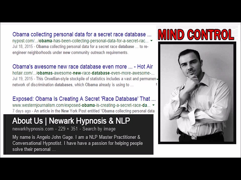 Angelo John Gage aka Johnny Cassino False Prophet Productions SECRET RACE DATABASE