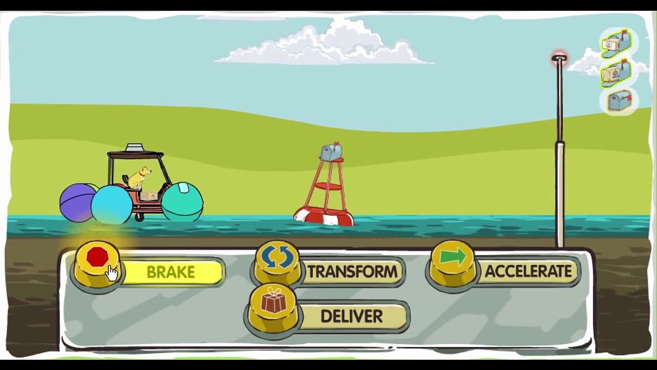 Martha Speaks Crazy Vehicle Cartoon Animation PBS Kids Game Play Walkthrough
