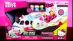 Toy+Cars✬ Cartoon Hello Kitty Airlines Playset Airplane Toys Review by Disney Cars Toy Club