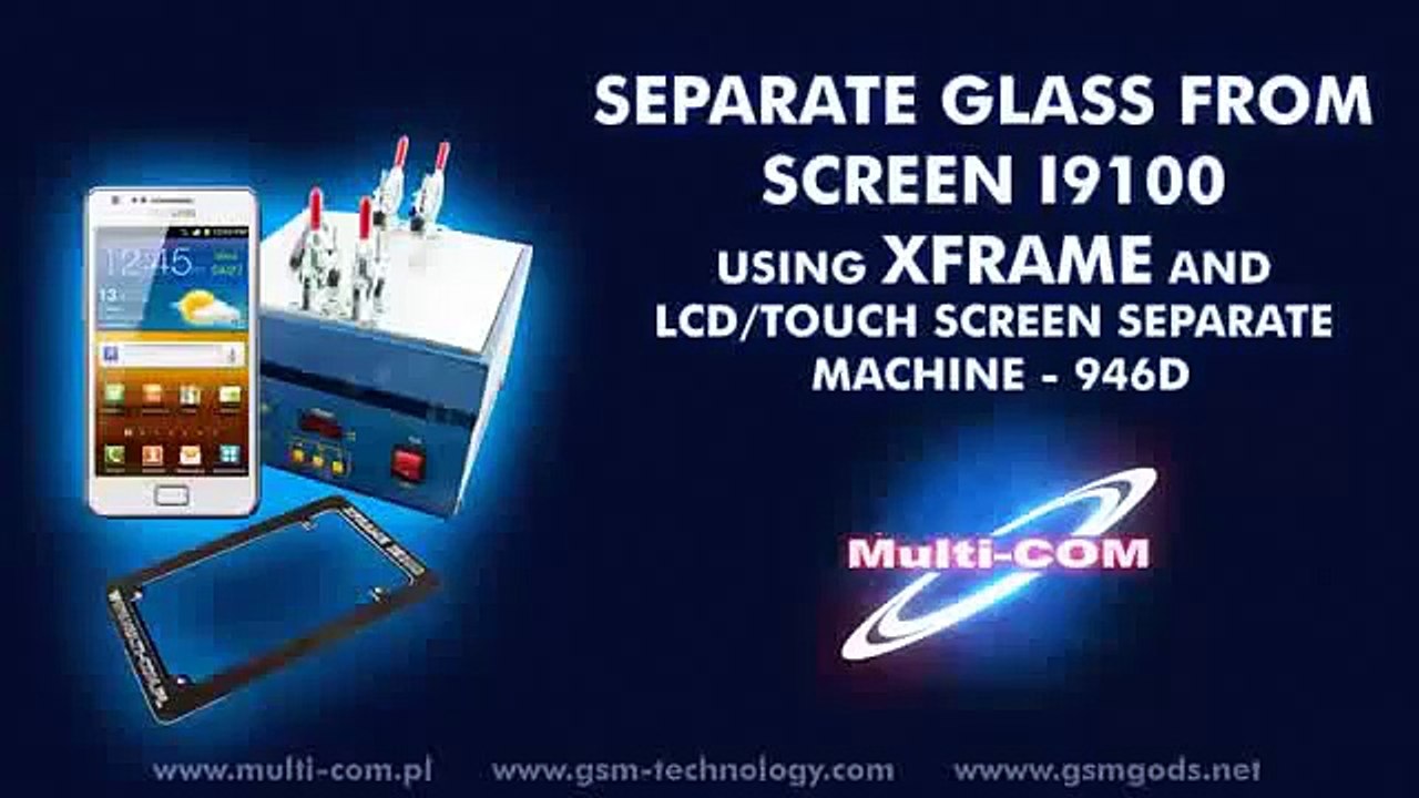 Hướng dẫn cách tách màn hình cảm ứng LCD dính liền