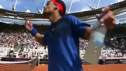 Tennis, litigio Fognini Nadal   Mi hai rotto le palle