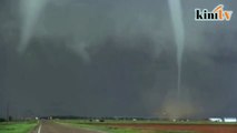 Multiple tornadoes tear through central United States