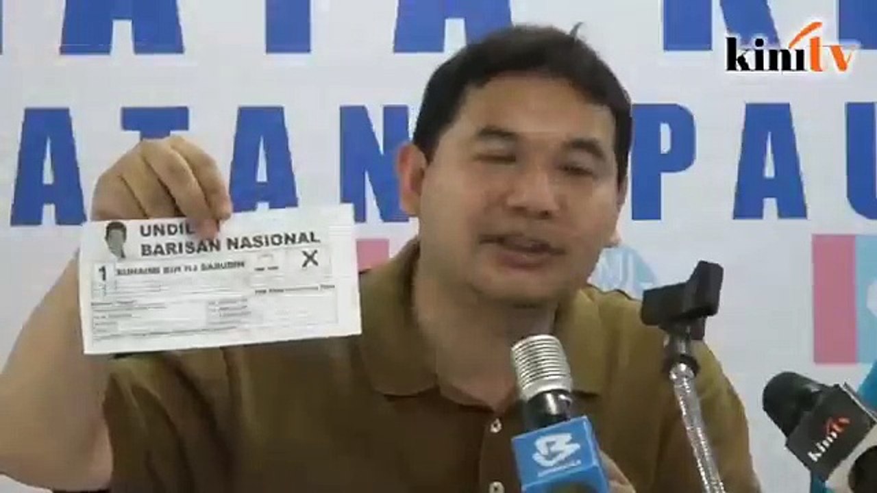 Beware of phantom voters, Rafizi warns