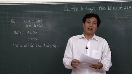 ÔN TẬP KIẾN THỨC CỐT LÕI VỀ ADN, ARN - VIDEO 5