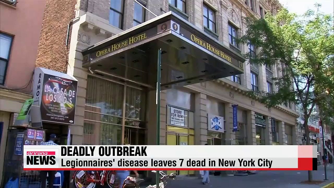 Legionnaires' disease outbreak in New York leaves seven dead