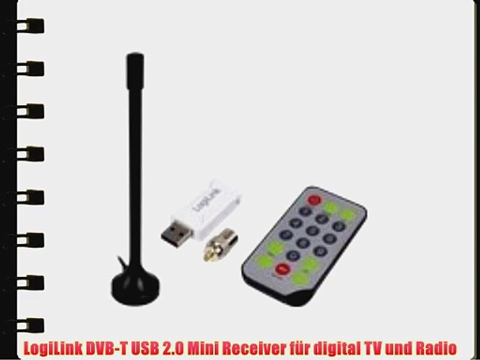 LogiLink DVB-T USB 2.0 Mini Receiver f?r digital TV und Radio