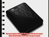 Western Digital WD 2TB Hi-Speed USB My Passport WDBY8L0020BBK-EESN (My Passport Black)