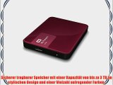WD WDBGPU0010BBY-EESN My Passport Ultra portable externe Festplatte 1TB (64 cm (25 Zoll) 5400rpm