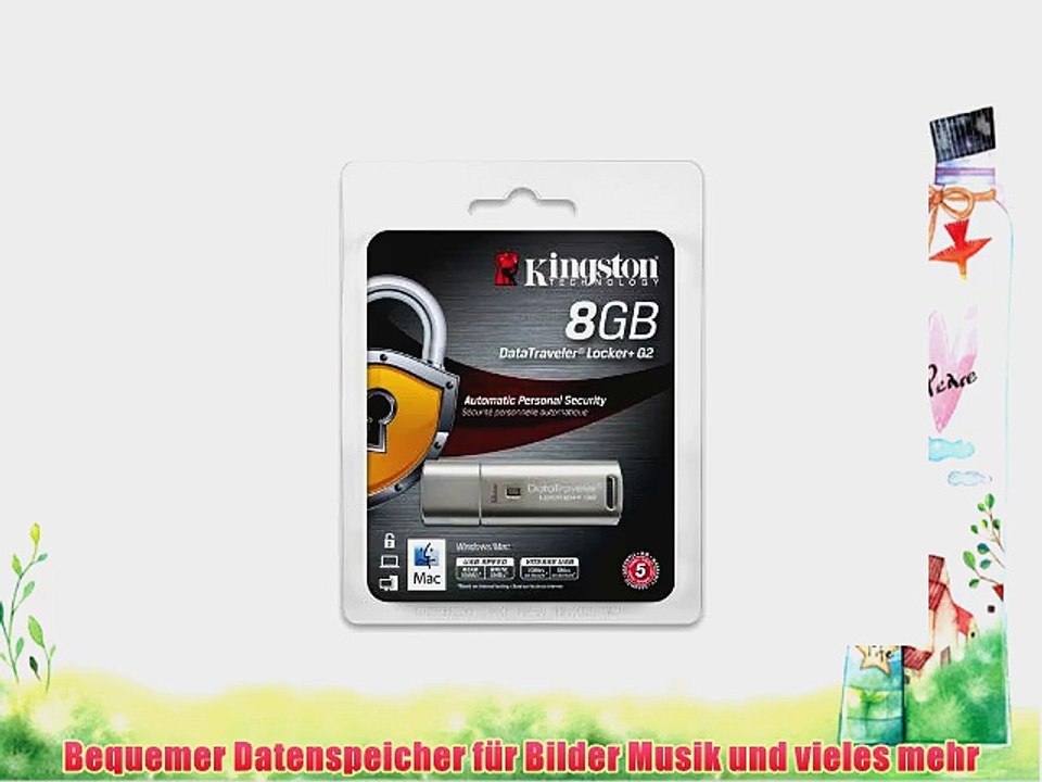 Kingston DataTraveler DTLPG2 8GB Speicherstick USB 2.0